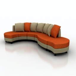 3D Sofa preview