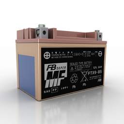 3D Battery preview