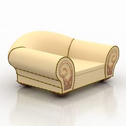 3D Armchair preview