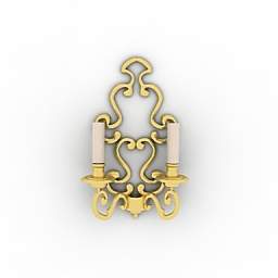 3D Sconce preview