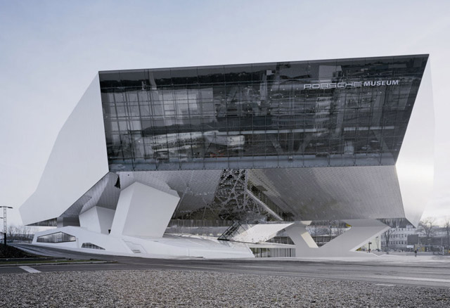 Porsche Museum completes in Stuttgart