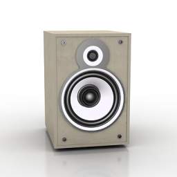 speaker 3D Model Preview #08f74299