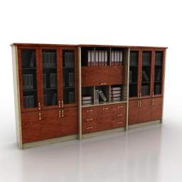 3D Bookcase preview
