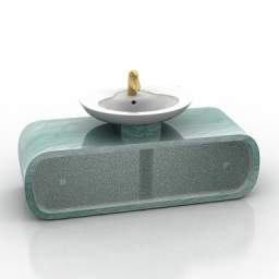 3D Washbasin preview