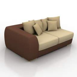 3D Sofa preview