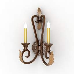 3D Sconce preview