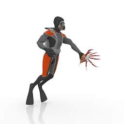 swimmer 3D Model Preview #34092ab6