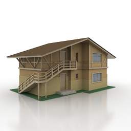 house 3D Model Preview #1e469d37