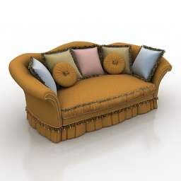 3D Sofa preview