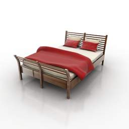 bed 3D Model Preview #d4cc65f9