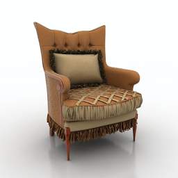 3D Armchair preview