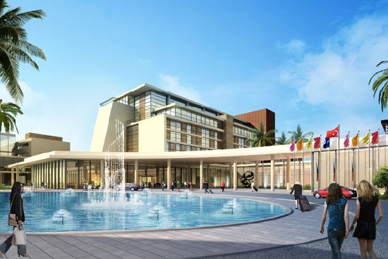 Hotel complex designed for Afyon, Turkey