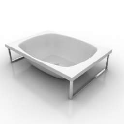 bath 3D Model Preview #e6f9feda