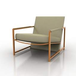 3D Armchair preview