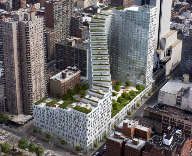 Stepping up in Manhattan