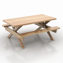 bench 3D Model Preview #476197e2
