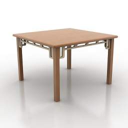 3D Table preview