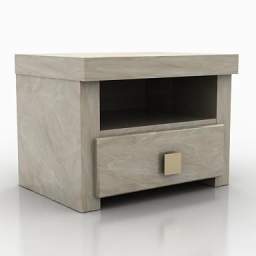 3D Bedside table preview