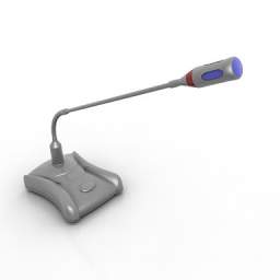 microphone 3D Model Preview #7c6302c9