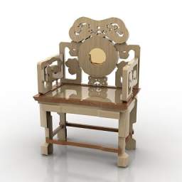 3D Armchair preview