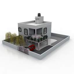 house 3D Model Preview #75b732eb