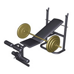 gymbench - 3D Model Preview #a05f2047