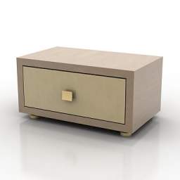 3D Bedside table preview