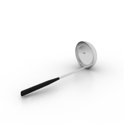 soup ladle 3D Model Preview #58f2a3cd