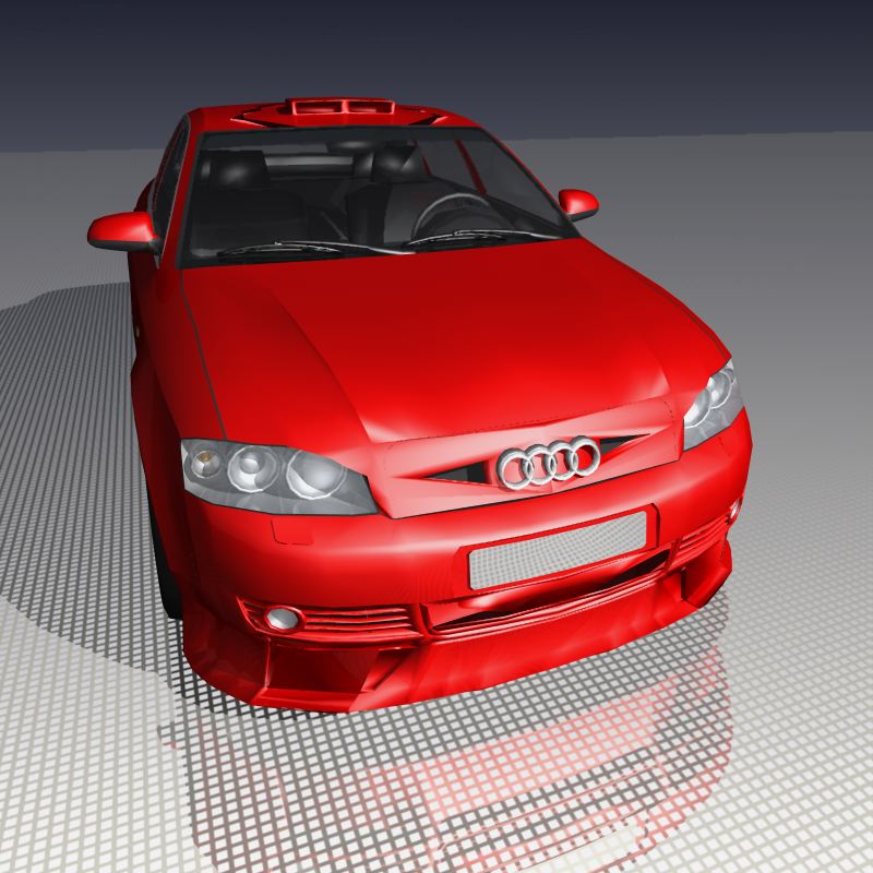 audi a-4 3D Model Preview #a00c5ce2