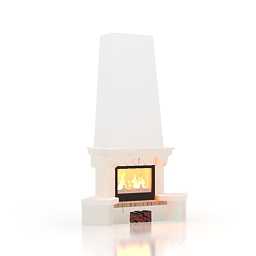 3D Fireplace preview