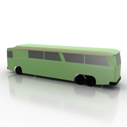 bus 2 3D Model Preview #664ee435