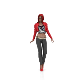 woman 3D Model Preview #6171da8e