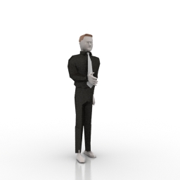 man 2 3D Model Preview #2cabf450