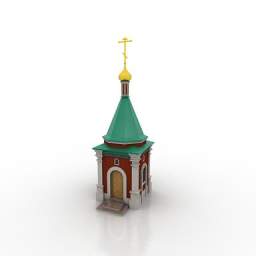 church 3D Model Preview #204bbf0b