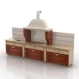 3D Kitchen preview