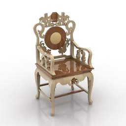 3D Armchair preview