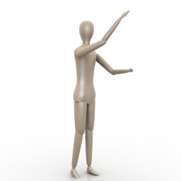 mannequin 2 3D Model Preview #8de09caa