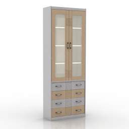 3D Cupboard preview