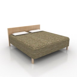 bed 2 3D Model Preview #5b1df34f