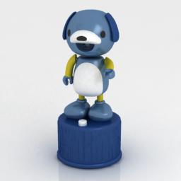 3D Dog preview