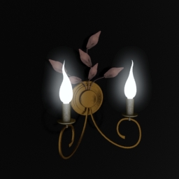 3D Sconce preview