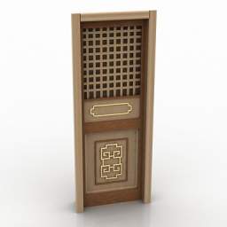 3D Door preview