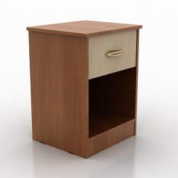 3D Bedside table preview