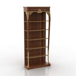 3D Bookcase preview