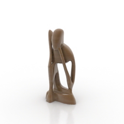 statuette 3D Model Preview #4c7bd921