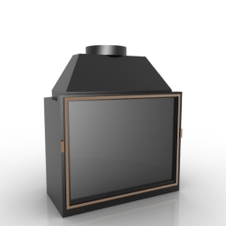 3D Fireplace preview