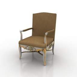 3D Armchair preview