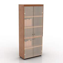 3D Bookcase preview