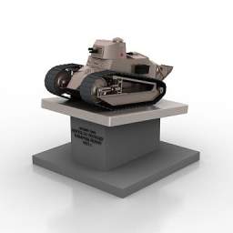 tank 3D Model Preview #bfa1b24a