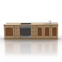 3D Kitchen preview